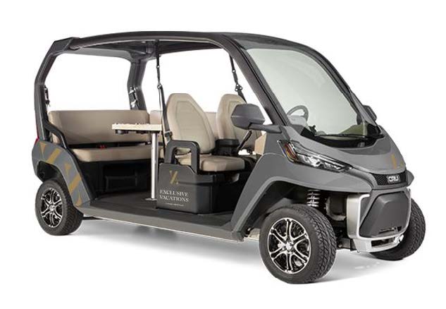 Luxury Golf Cart callout